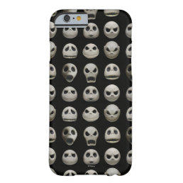 Many Faces of Jack Skellington - Pattern Barely There iPhone 6 Case