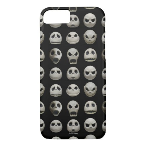 Many Faces of Jack Skellington _ Pattern iPhone 87 Case