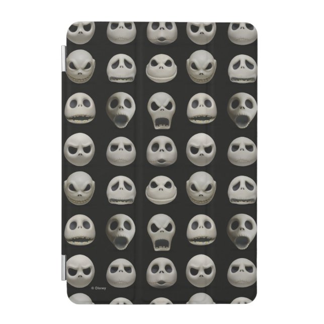 Many Faces of Jack Skellington - Pattern iPad Mini Cover (Front)