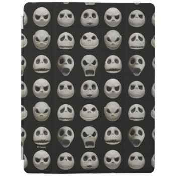 Many Faces Of Jack Skellington - Pattern Ipad Smart Cover by nightmarebeforexmas at Zazzle