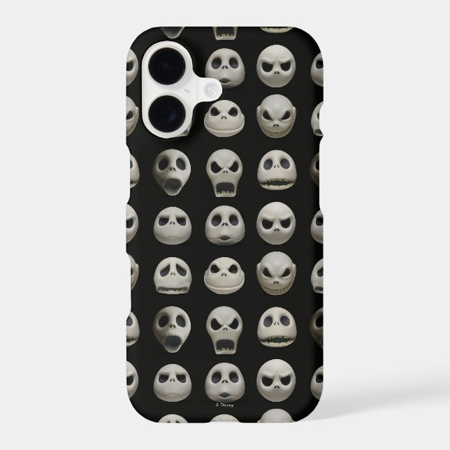 Many Faces of Jack Skellington - Pattern Iphone Case (Back)