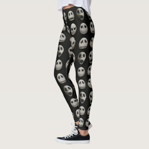women's skeleton leggings and top