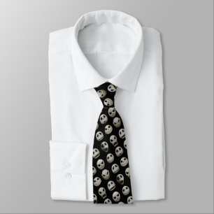 Many Faces of Jack Skellington - Pattern Neck Tie
