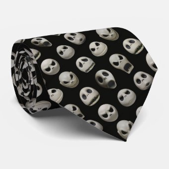 Many Faces of Jack Skellington - Pattern Neck Tie | Zazzle