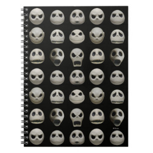 Many Faces of Jack Skellington - Pattern Notebook