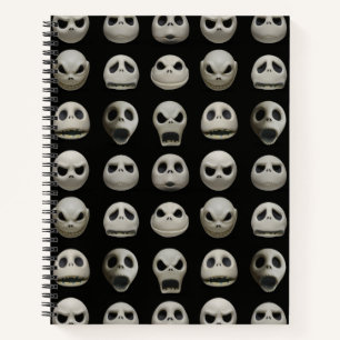 Many Faces of Jack Skellington - Pattern Notebook