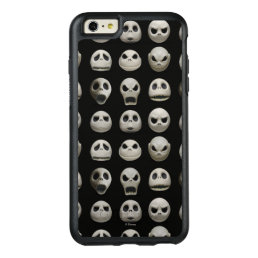Many Faces of Jack Skellington - Pattern OtterBox iPhone 6/6s Plus Case