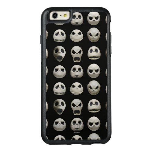 Many Faces of Jack Skellington _ Pattern OtterBox iPhone 66s Plus Case