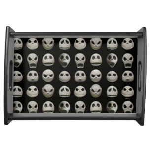 Many Faces of Jack Skellington - Pattern Serving Tray