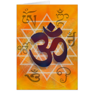 Many Faces of Om Cards
