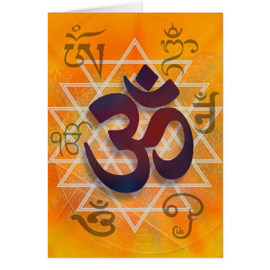 Many Faces of Om Cards (Front)