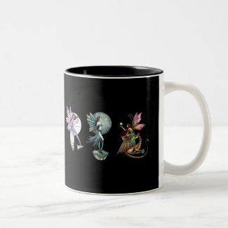 Many Fairies Coffee Tea Mug by Molly Harrison mug