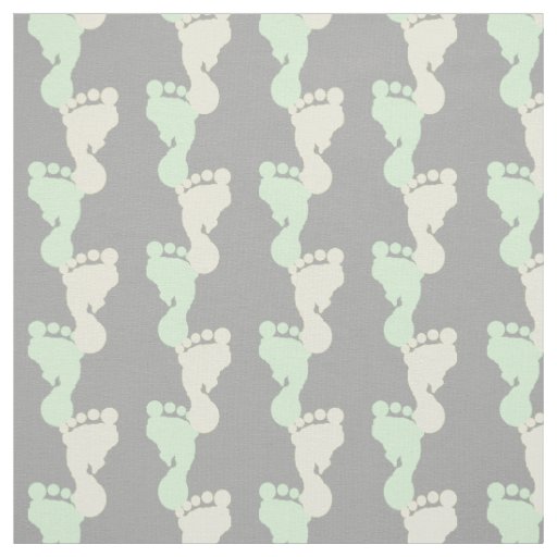 Many Footprints Fabric