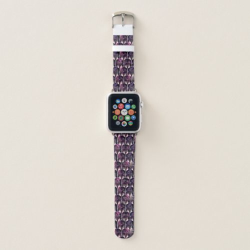 Many Galaxy Cats Pattern Apple Watch Band