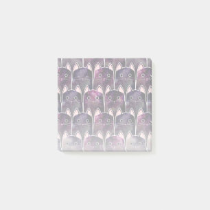 Many Galaxy Cats Pattern Post-it Notes