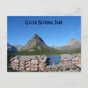Many Glacier Hotel- Glacier National Park Postcard