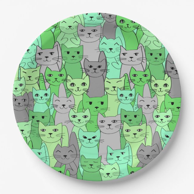 Many Green Cats Design