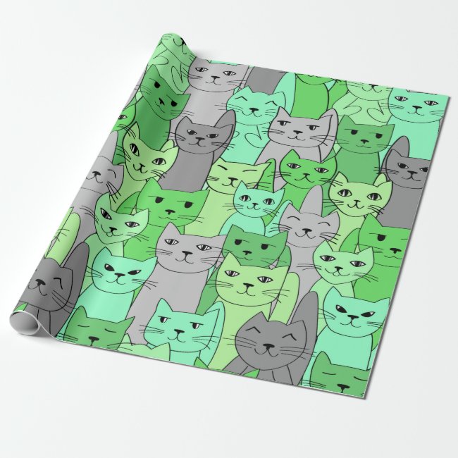Many Green Cats Design