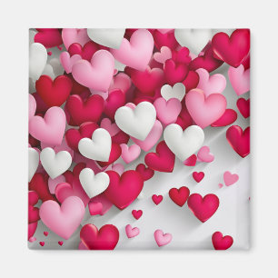 Many Hearts Magnet