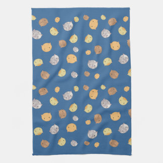 Many Kitty Faces Kitchen Towel