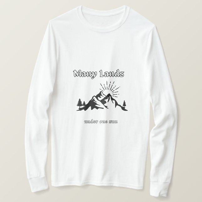 Many Lands Under One Sun Classic T-Shirt (Design Front)