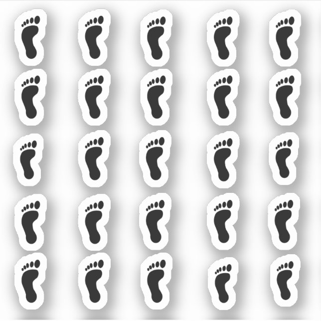 Many little feet sticker (Front)