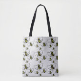 Yellow Polka Dot Tote Bag – Bombus Artisanal