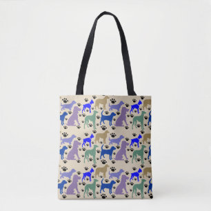 Many Many Dogs Tote Bag