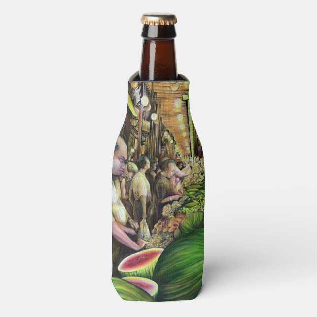 Many Men, Many Melons, Budapest Bottle Cooler (Bottle Front)