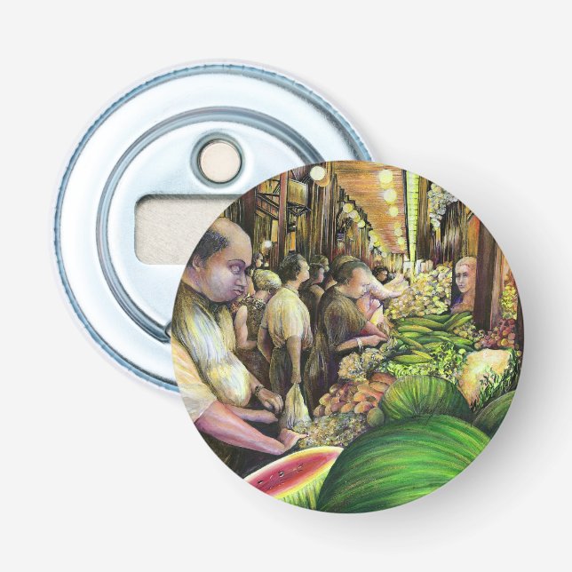 Many Men, Many Melons, Budapest Bottle Opener (Front)