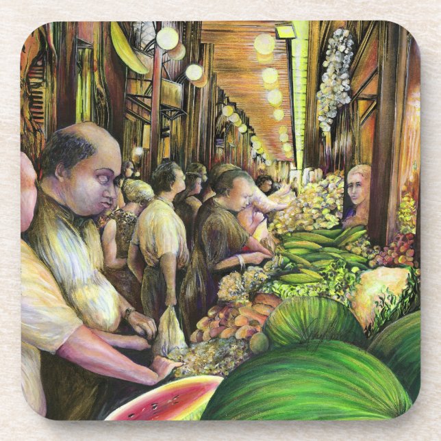 Many Men, Many Melons, Budapest Coaster (Front)