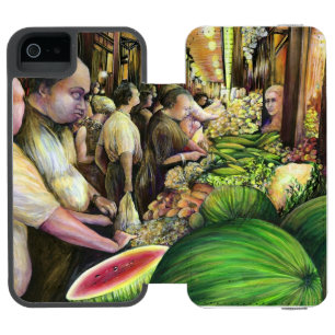 Many Men, Many Melons, Budapest Wallet Case For iPhone SE/5/5s