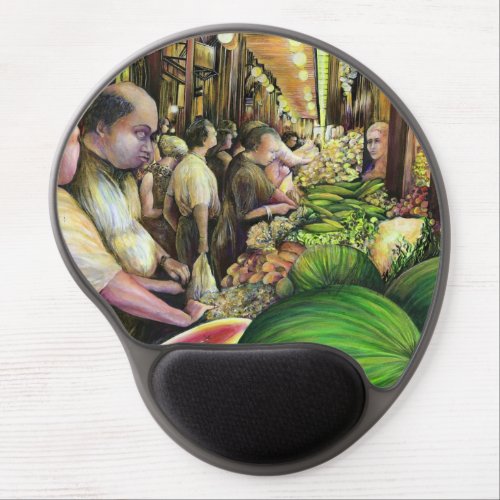 Many Men Many Melons Gel Mouse Pad