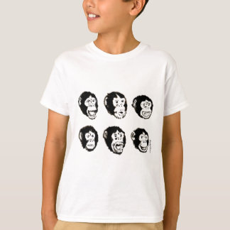 Many Moods of Mr. Chimp T-Shirt