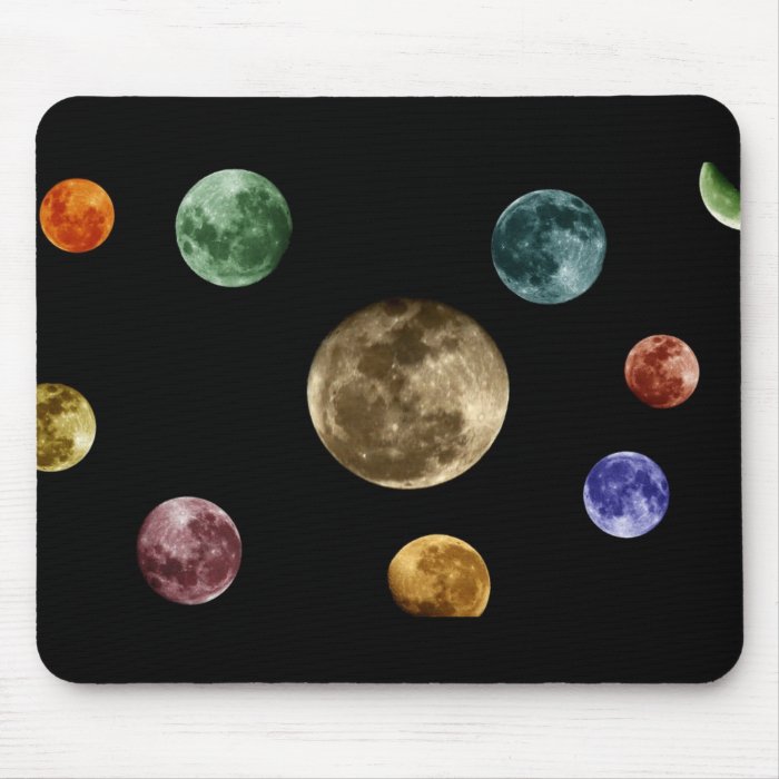 Many Moons Mouse Pad