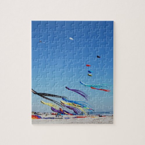 Many Multi Color Kites Jigsaw Puzzle