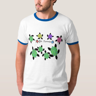 Many Multicolored Sea Turtles T-Shirt