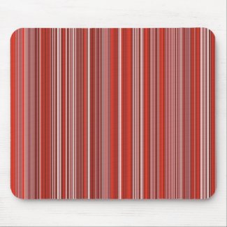 Many multicolored strips in the red sample mouse pad