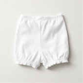 Many Music Notes Diaper Cover (Back)