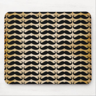 Many Mustaches Pattern Mouse Pad