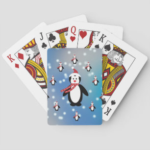 Many Penguins Poker Cards