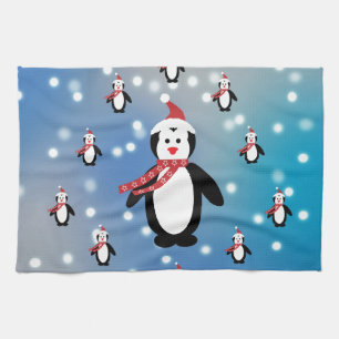 Many Penguins Towel