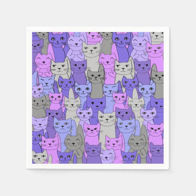 Many Purple Cats Design