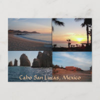 Many scenes from Cabo postcard