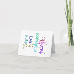 Many Thanks! Thank You Card