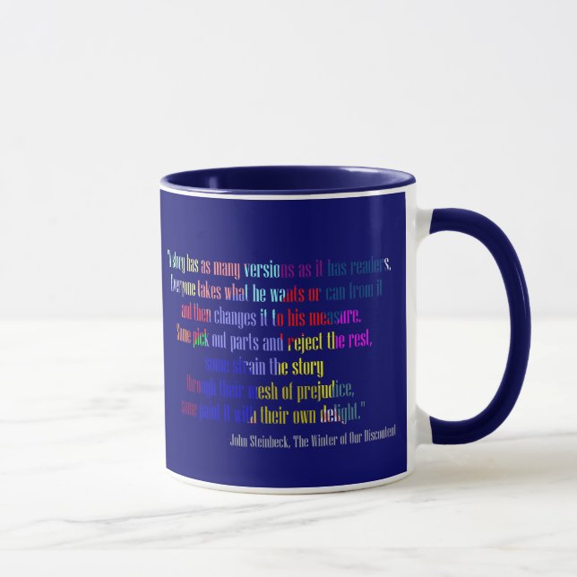 Many Versions Mug (Right)