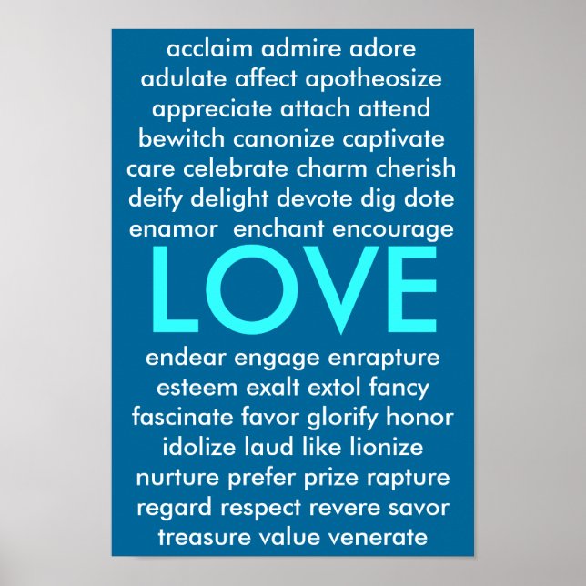 Many ways to love poster (Front)