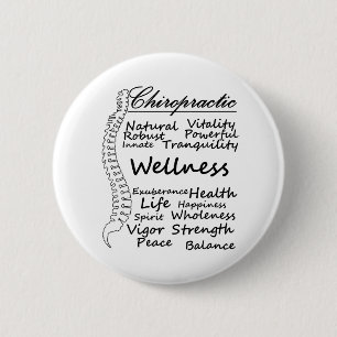 Many Ways to Say "Chiropractic" Chiropractor Gift Button