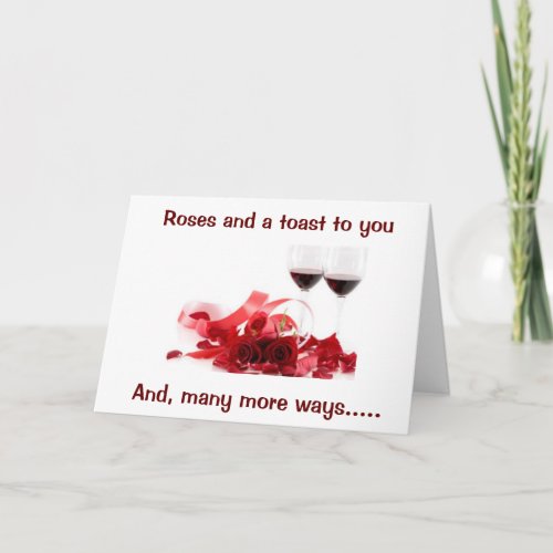 MANY WAYS TO SHOW MY LOVE TO YOU HOLIDAY CARD