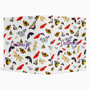 Many Winged Creatures Thunder_Cove 3 Ring Binder